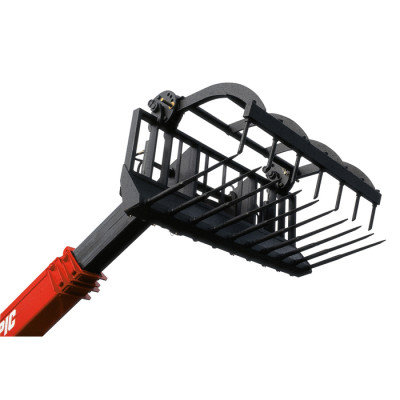 Manure Fork With Grapple