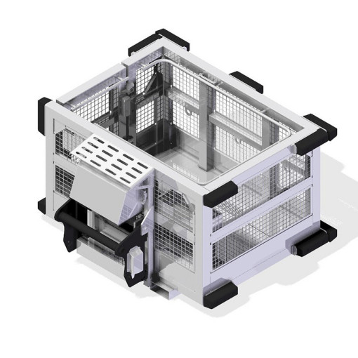 Robust & shielded structure Multiple protective bumpers Maximal safety in people uplifting Legally approved for 3 persons